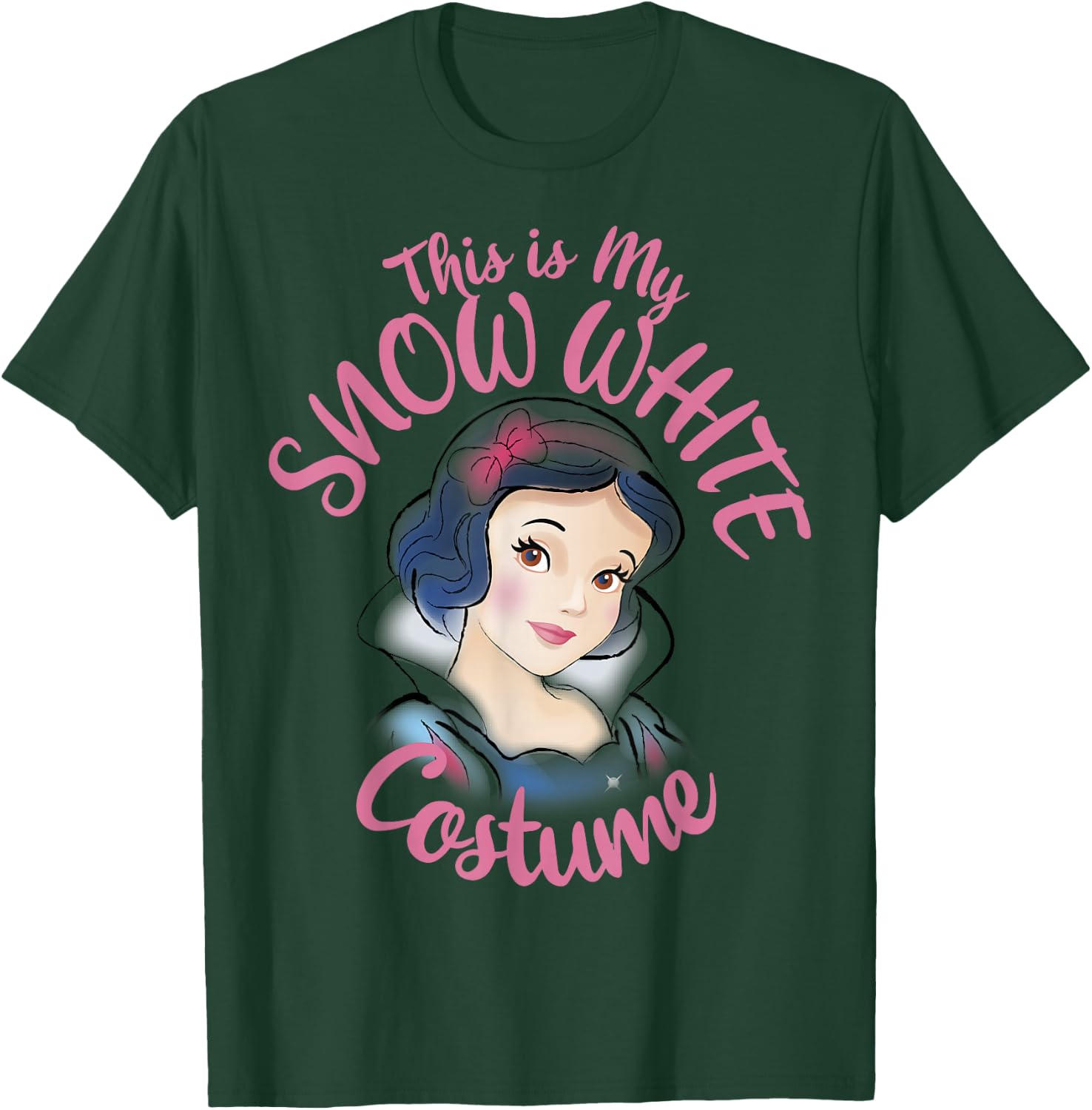 Disney Snow White This is My Costume Halloween T-Shirt - T-Shirt | Forest