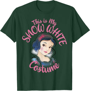 Disney Snow White This is My Costume Halloween T-Shirt - T-Shirt | Forest