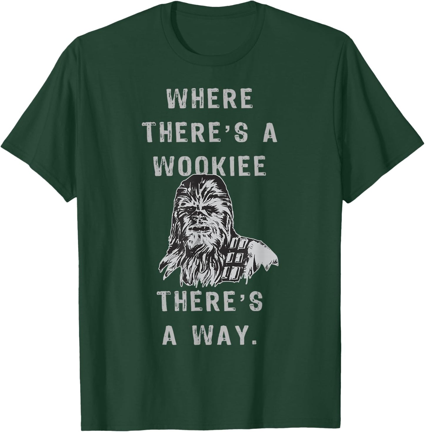 Star Wars Chewbacca The Wookiee Way Graphic T-Shirt - T-Shirt | Forest