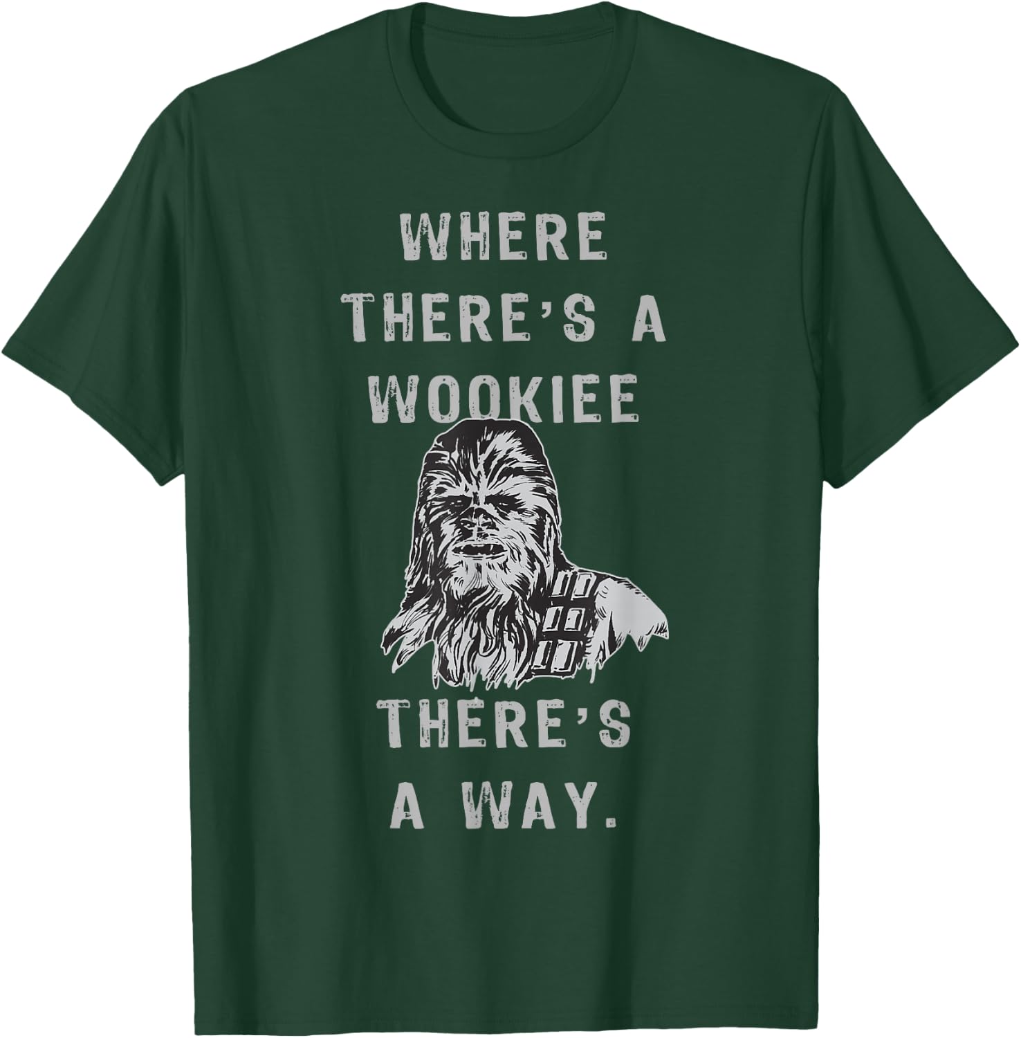 Star Wars Chewbacca The Wookiee Way Graphic T-Shirt - T-Shirt | Forest