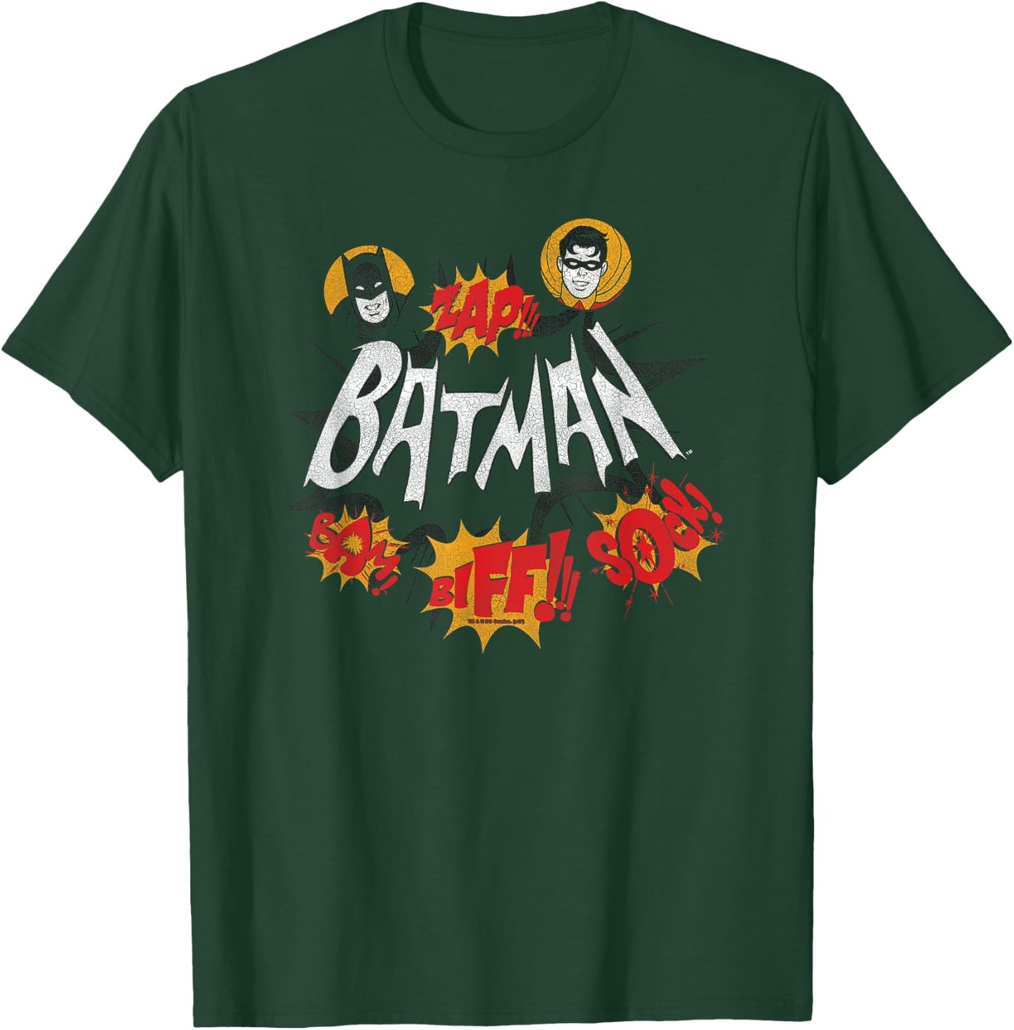Batman Classic TV Series Sound Effects T-Shirt - T-Shirt | Forest