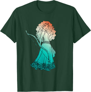 Disney and Pixar Brave Merida Stylized T-Shirt - T-Shirt | Forest