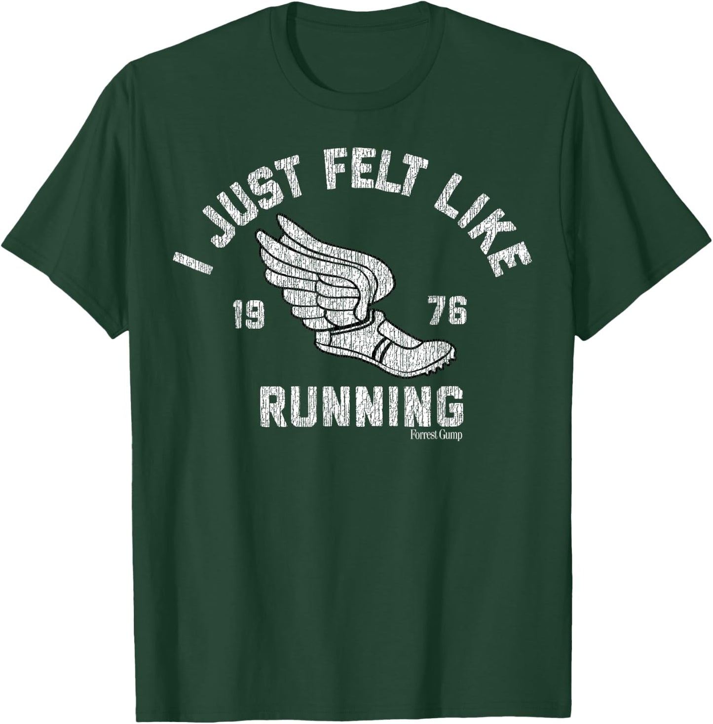 Forrest Gump I Just Felt Like Running 1976 Logo T-Shirt - T-Shirt | Forest