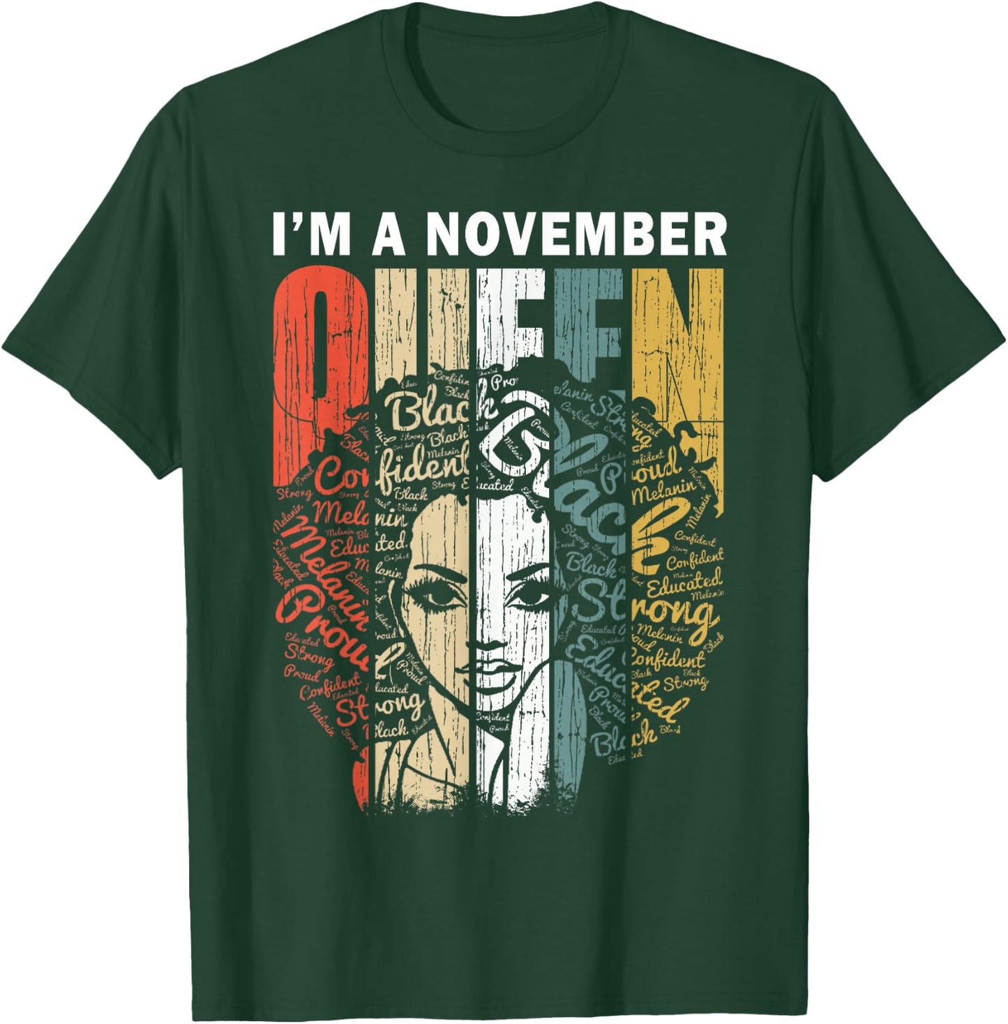 November Queen Shirts Zodiac Sagittarius & Scorpio T-Shirt - T-Shirt | Forest