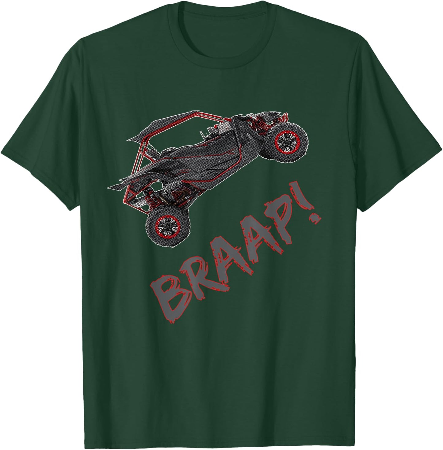 UTV T Shirt SxS ROV Side by Side Four Wheeler T-Shirt - T-Shirt | Forest