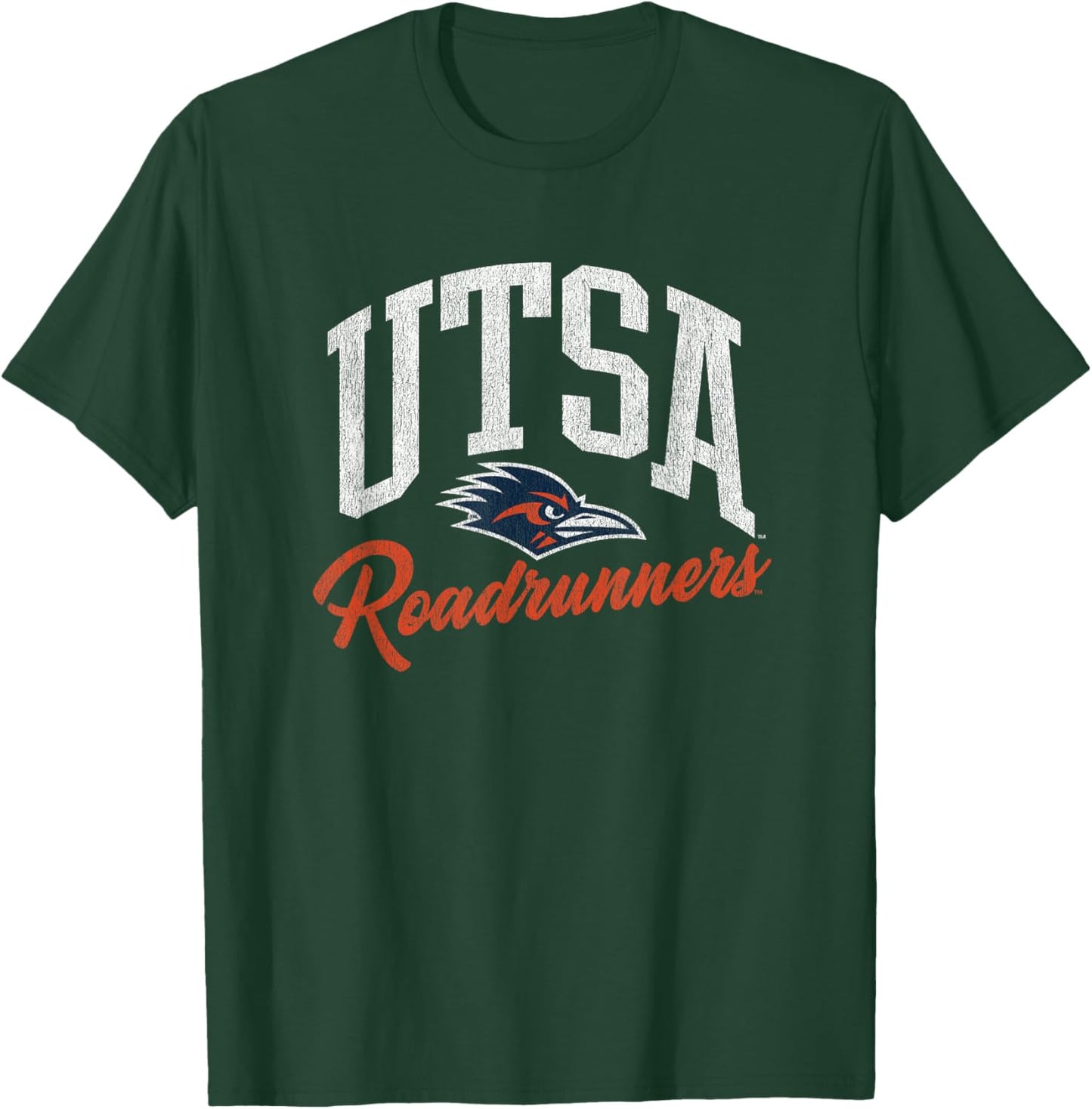 UT San Antonio UTSA Roadrunners Archover Script T-Shirt - T-Shirt | Forest