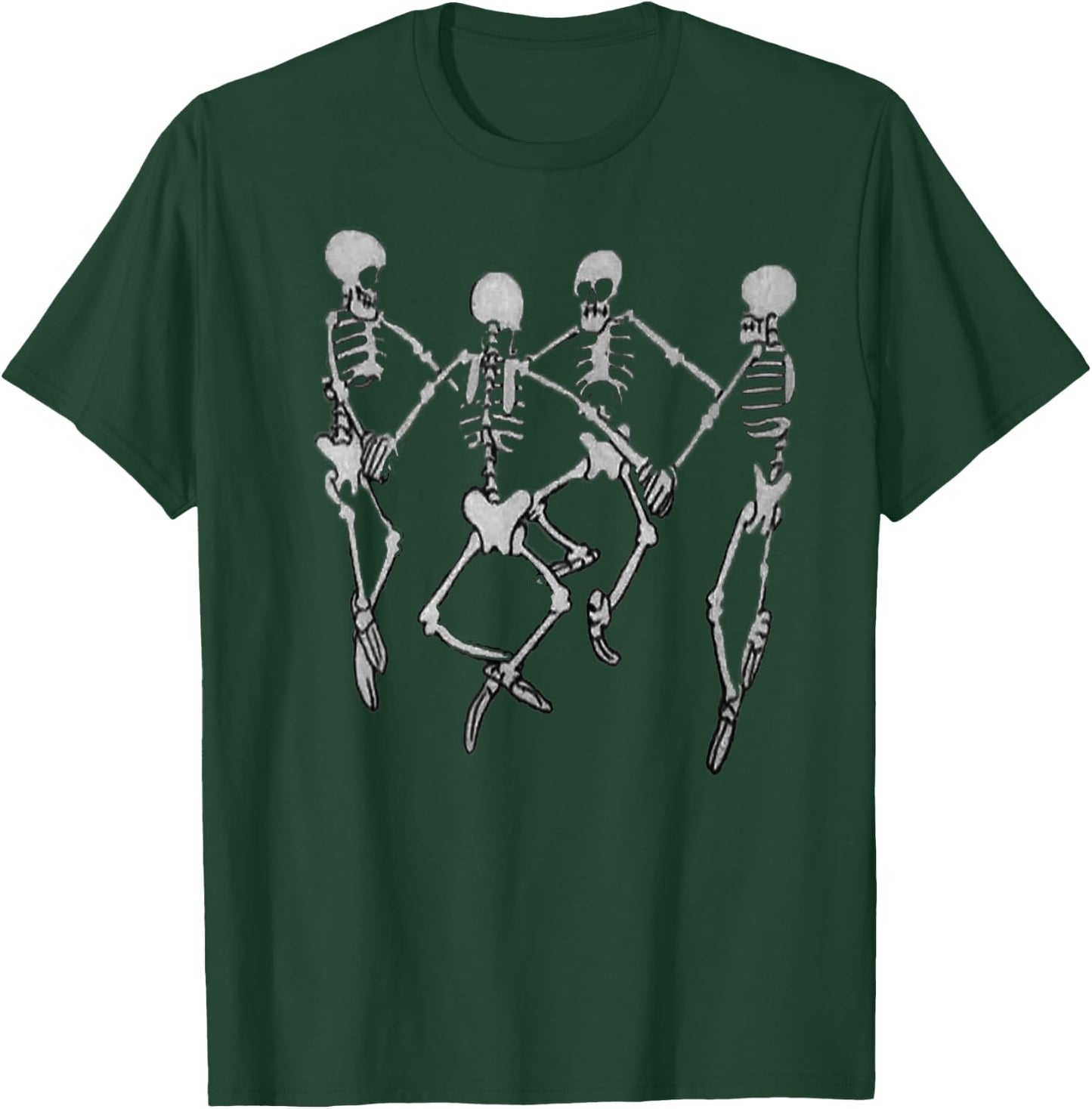 Spooky meme dancing skeletons T-Shirt - T-Shirt | Forest