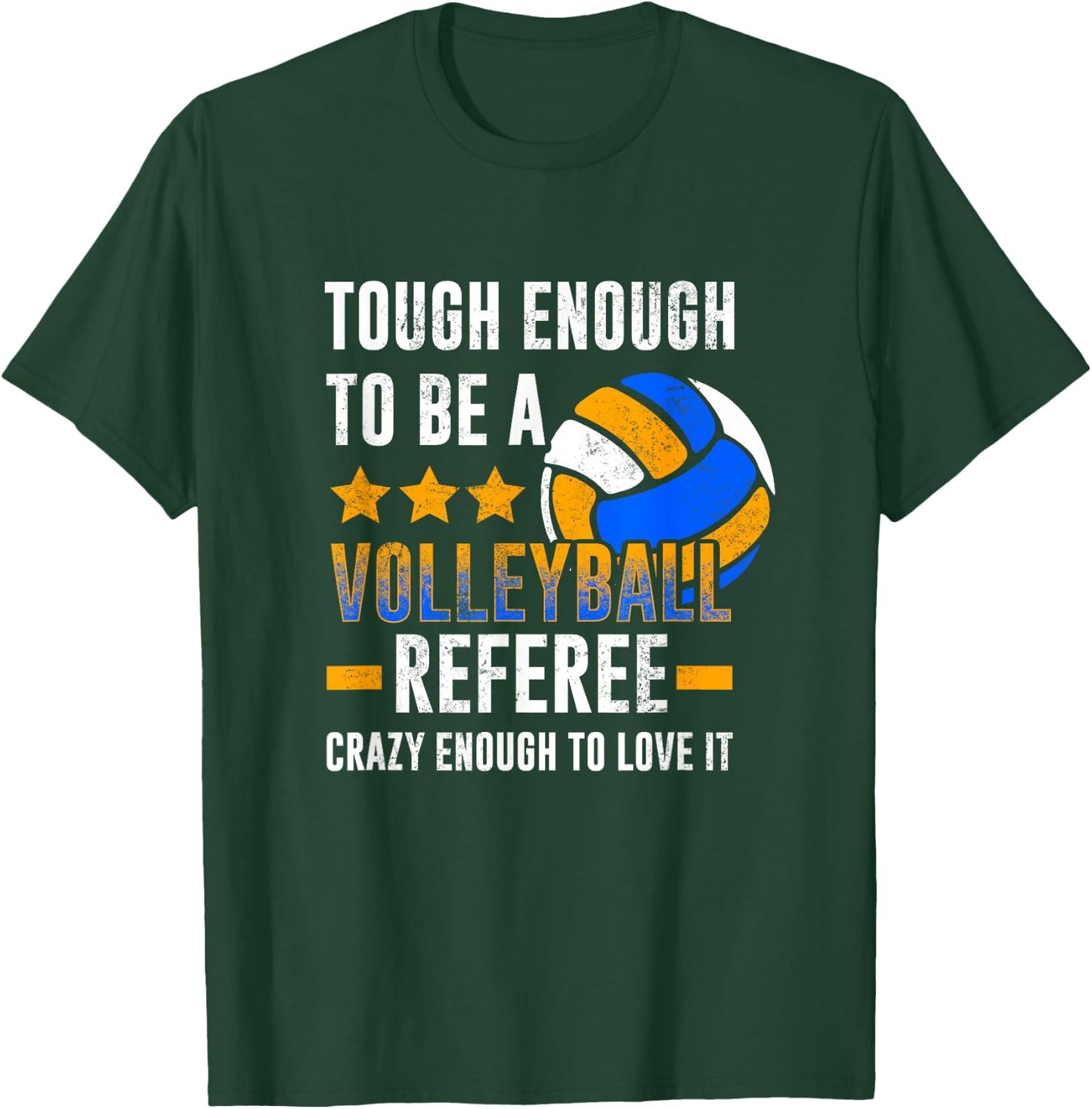 Volleyball Referee - Volleyball Schiri T-Shirt - T-Shirt | Forest
