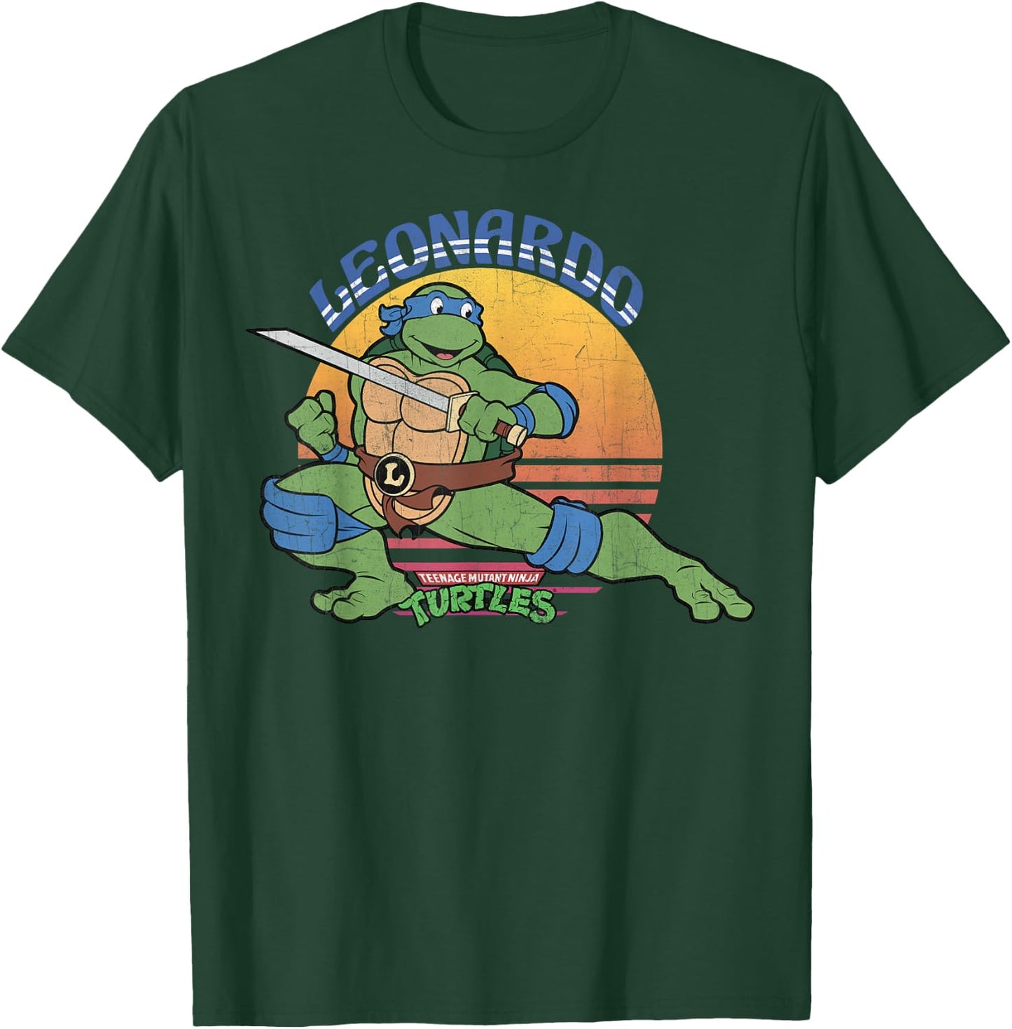 Teenage Mutant Ninja Turtles Leonardo Sun -Shirt T-Shirt - T-Shirt | Forest