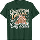 Funny Christmas Gingerbread House Cozy Winter Holiday Baking T-Shirt - T-Shirt | Forest
