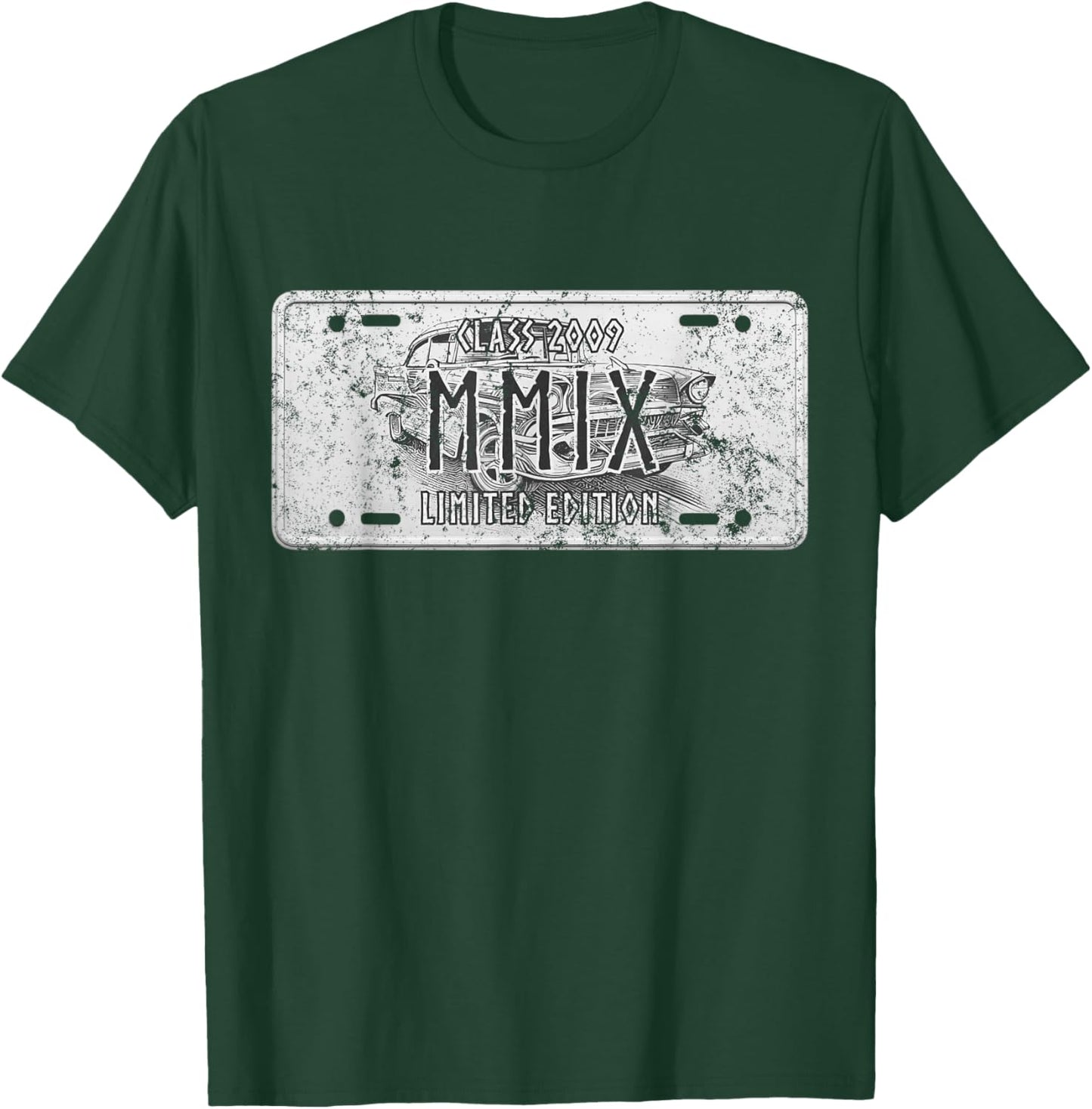 2009 Class retrò 17th Birthday Vintage 2009 Funny 17 Years T-Shirt - T-Shirt | Forest