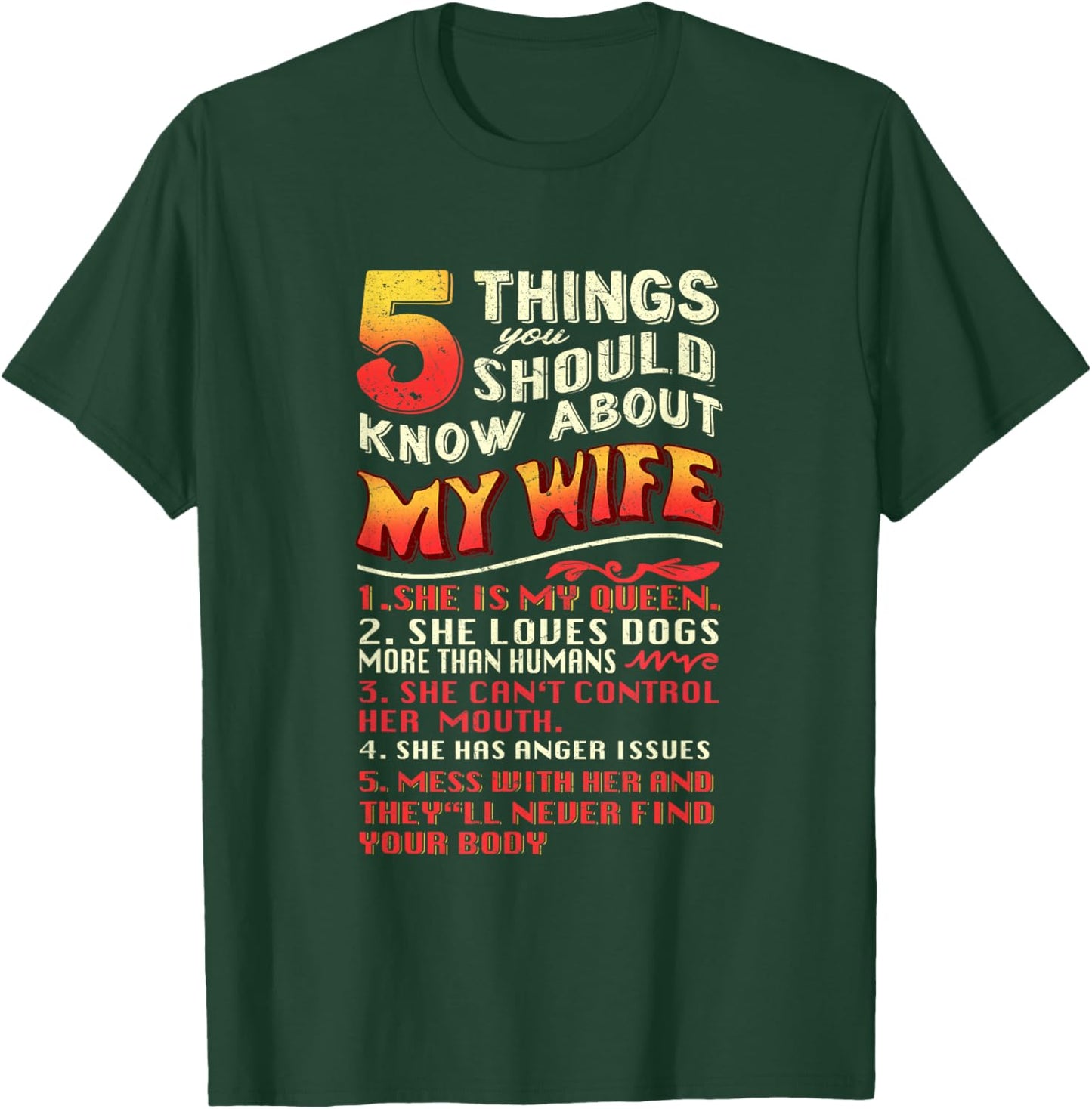 Husband T-Shirt - T-Shirt | Forest