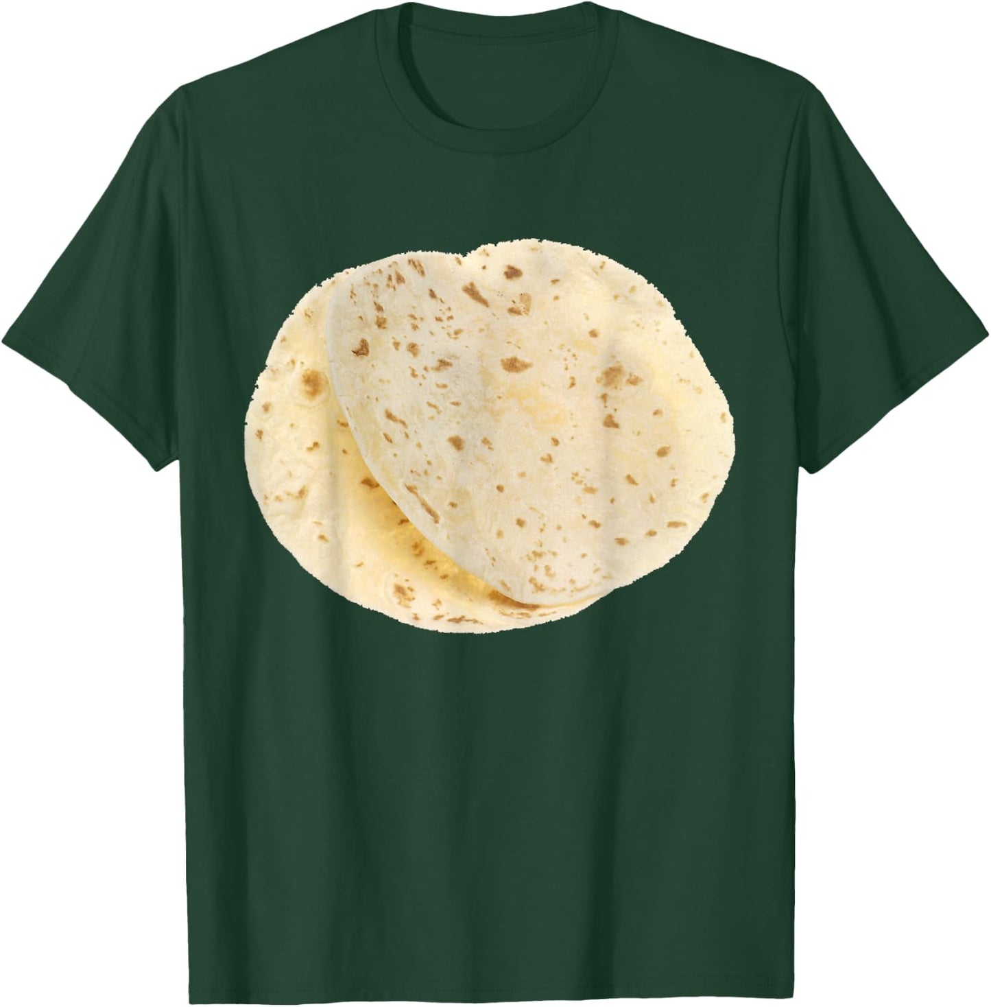 Flour Tortillas Shirt, Food Foodie Halloween Costume Gift T-Shirt - T-Shirt | Forest