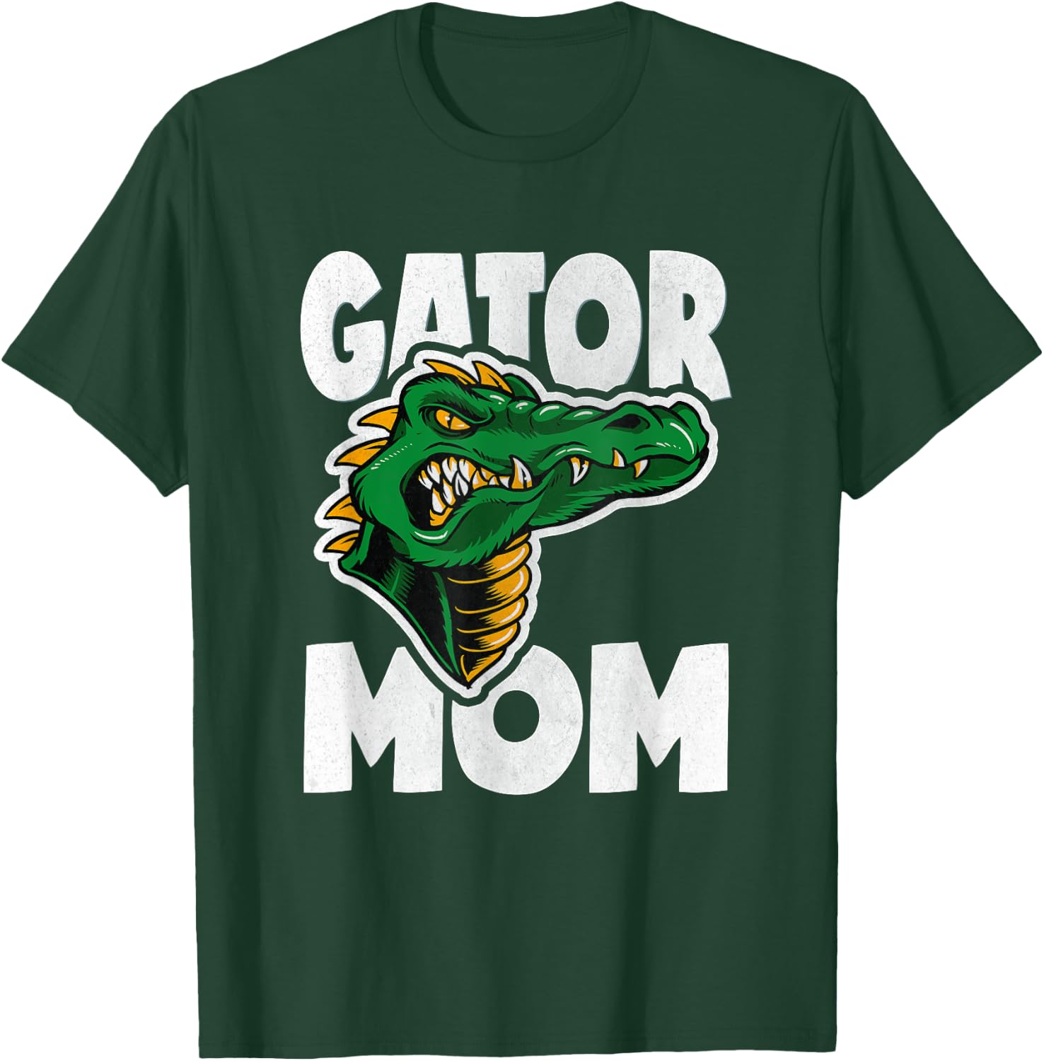 Gator Mom Vintage Retro Monster Aligators Mother T-Shirt - T-Shirt | Forest