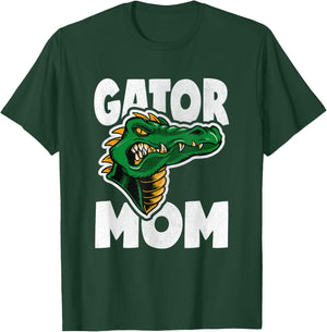 Gator Mom Vintage Retro Monster Aligators Mother T-Shirt - T-Shirt | Forest