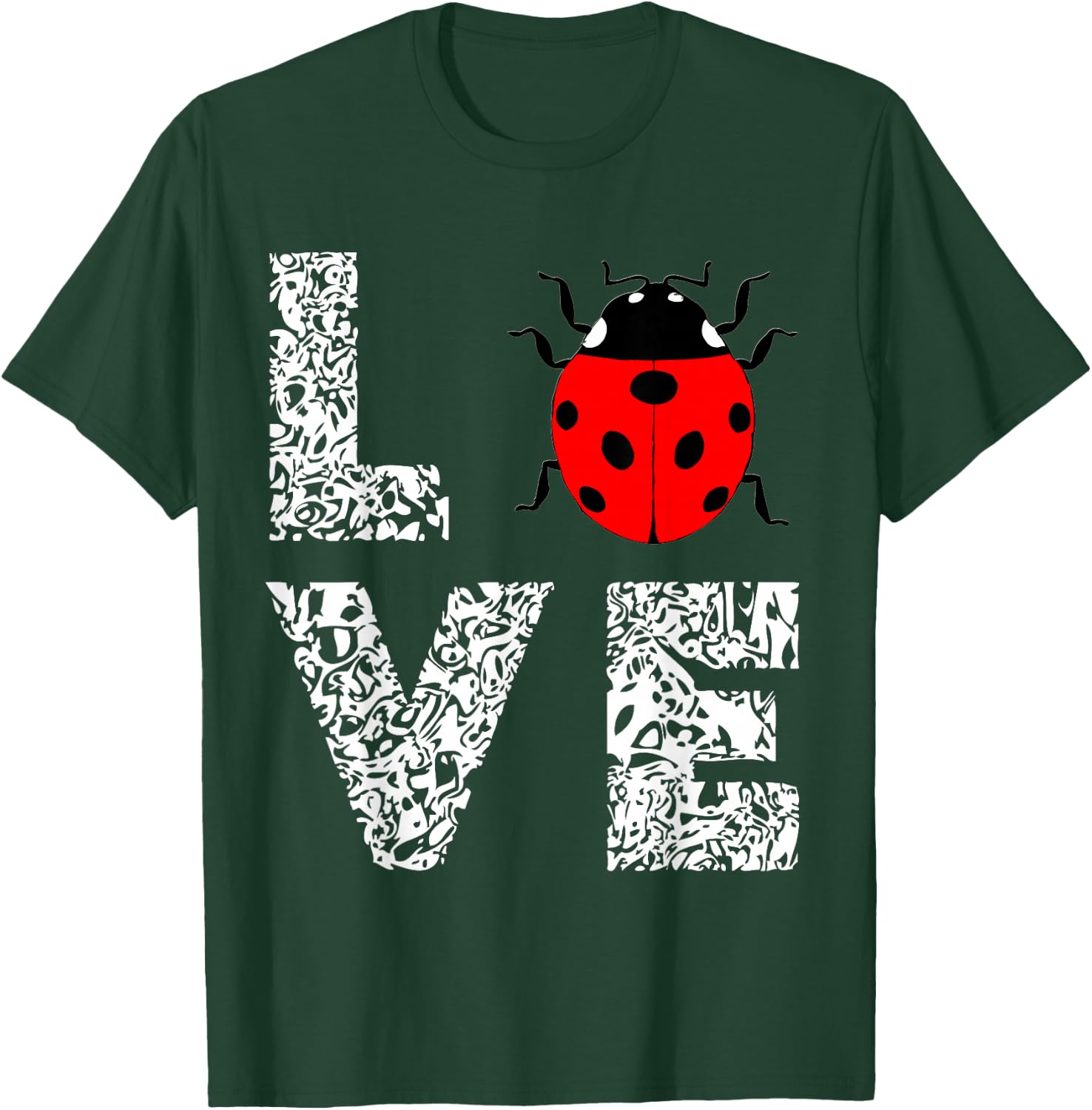 Ladybugs Love Insects Bugs Entomology Sweet T-Shirt - T-Shirt | Forest