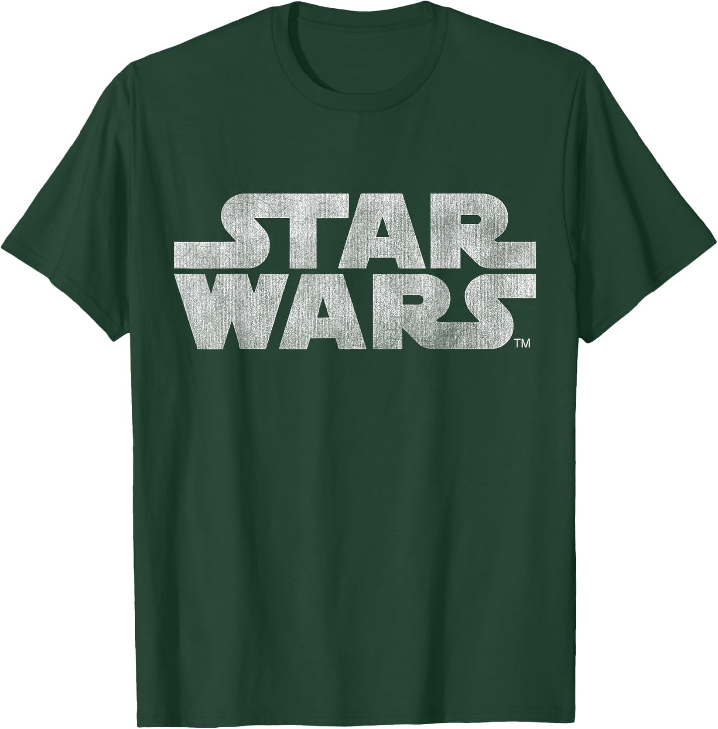 Star Wars Simple Vintage Logo Graphic T-Shirt - T-Shirt | Forest