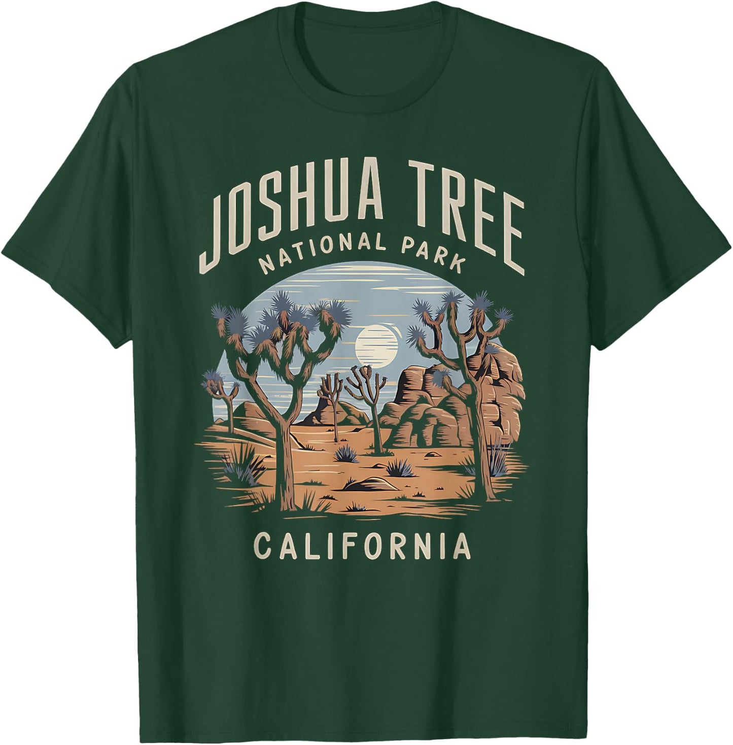 Discover the Beauty of Joshua Tree National Park California T-Shirt - T-Shirt | Forest
