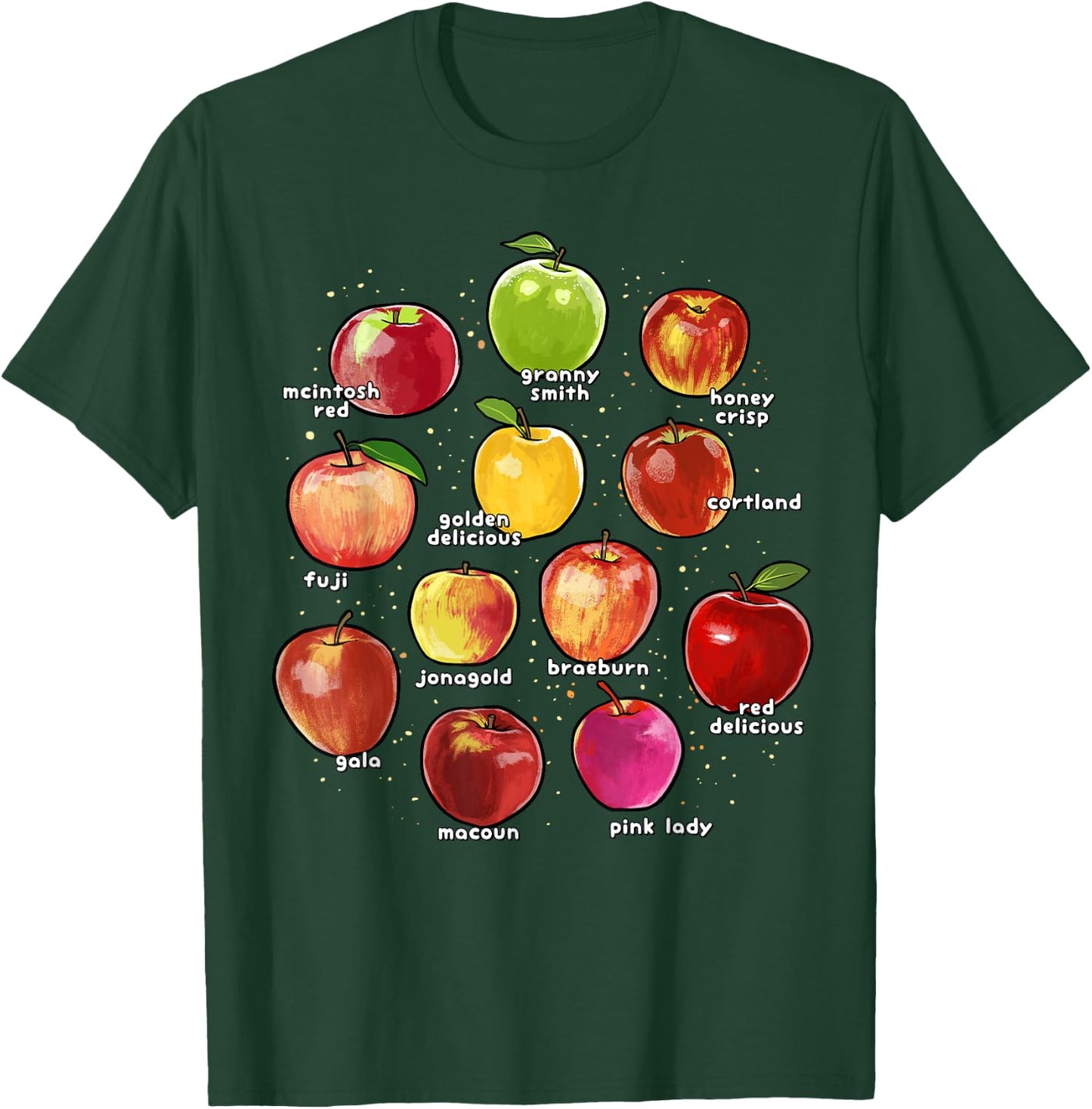 Fall Apple Shirt Funny Apple Picking Orchard Harvest Season T-Shirt - T-Shirt | Forest
