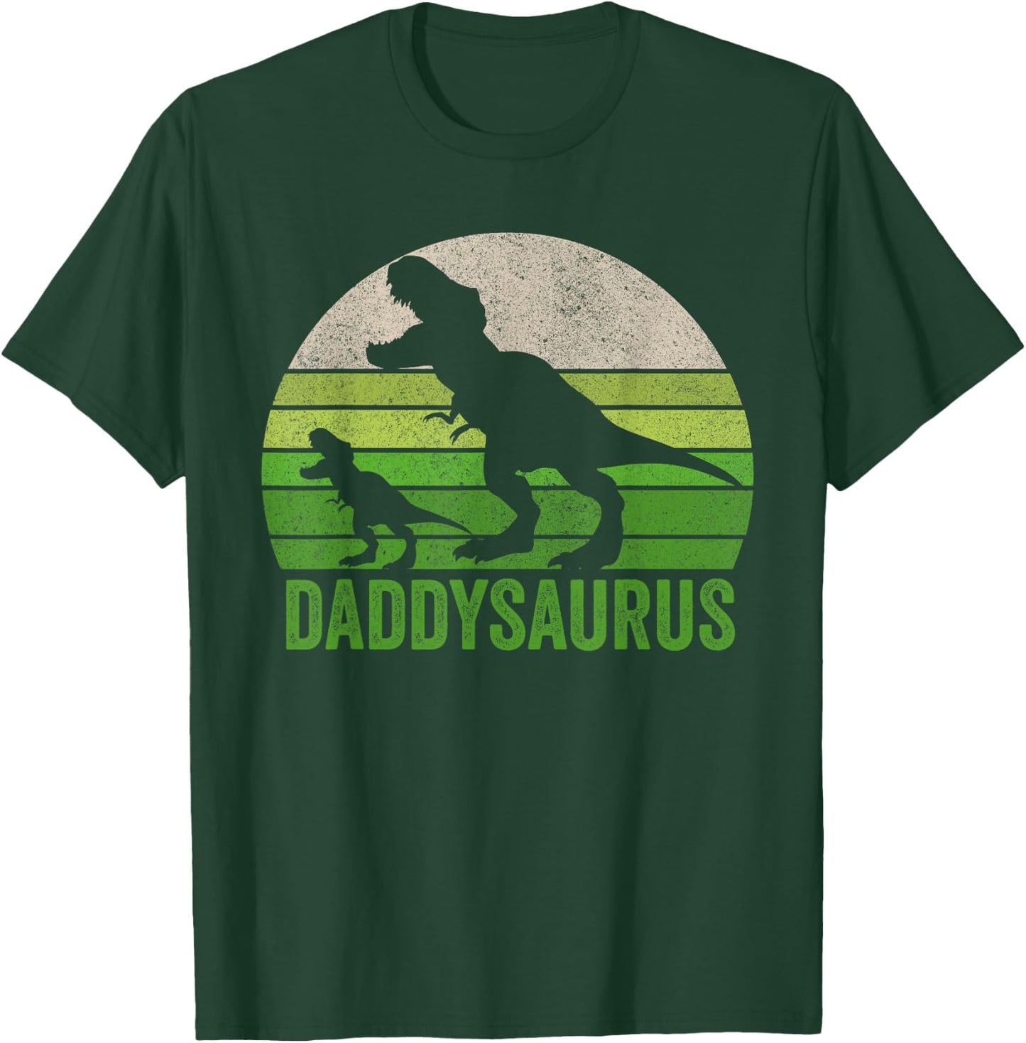 Funny Daddy Dinosaur Daddysaurus T-Shirt - T-Shirt | Forest