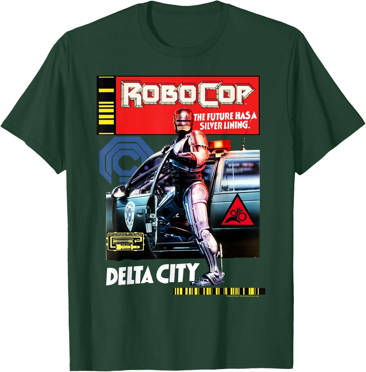 RoboCop Delta City Magazine Cover Poster T-Shirt - T-Shirt | Forest