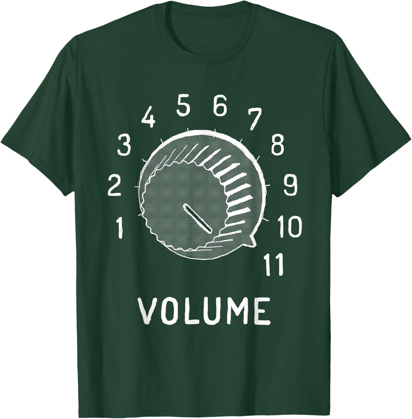 Volume To 11 Knob - Funny Audio Engineer T-Shirt - T-Shirt | Forest
