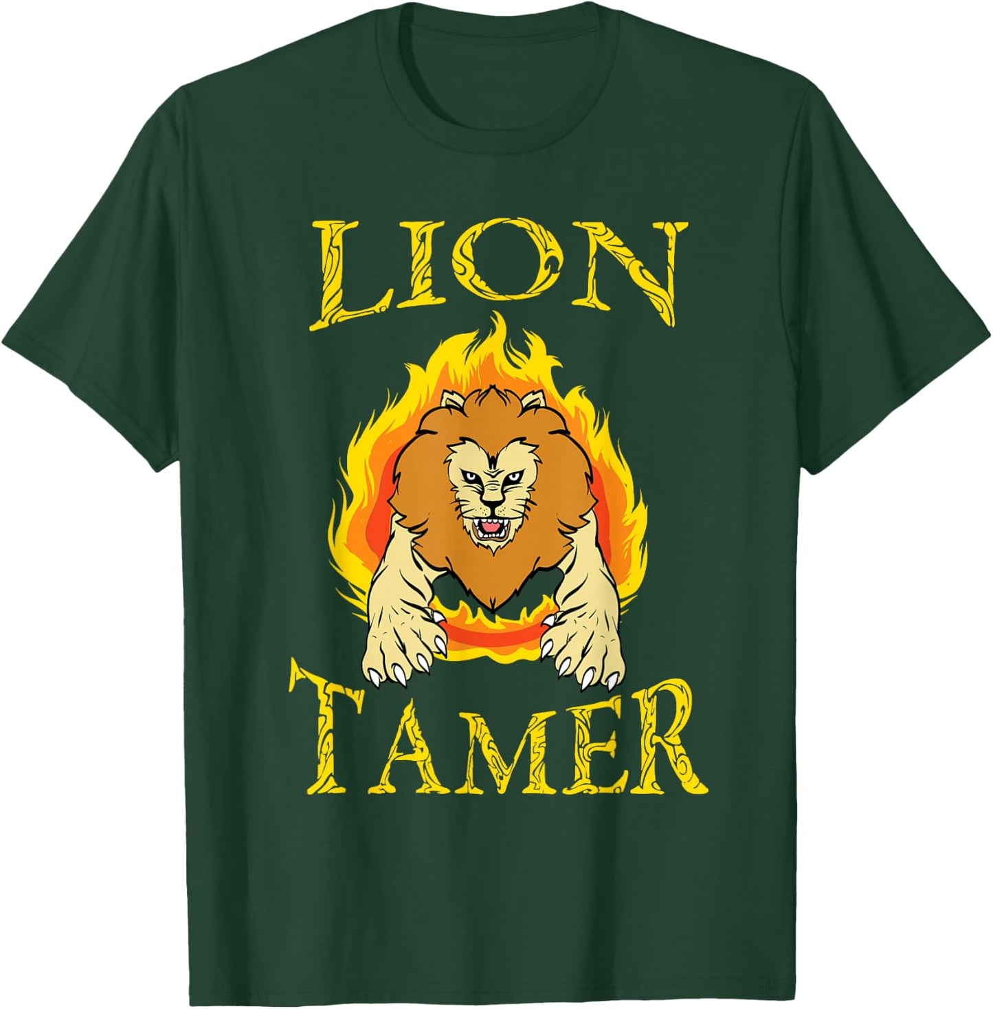 Lion Tamer Costume Circus Costume Animal Play Costume T-Shirt - T-Shirt | Forest