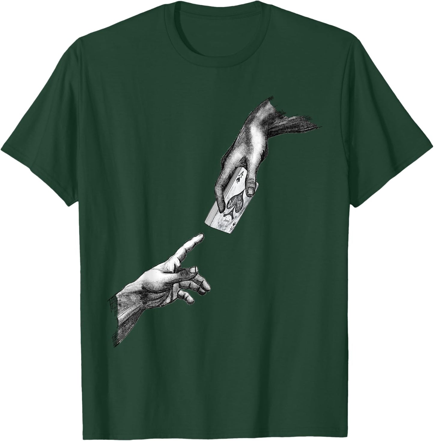 Genessis - Cardistry Artist Gift - Magician Gift T-Shirt - T-Shirt | Forest