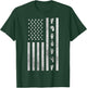 American Flag ASL Shirt American Sign Language America USA Women Kids Men T-Shirt - T-Shirt | Forest