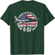 Send in the Buffs | B-52 Stratofortress Bomber Vintage T-Shirt - T-Shirt | Forest