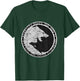 Fenrir Wolf Of Odin With Norse Runes Distressed T-Shirt - T-Shirt | Forest