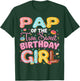 Pap Of The Two Sweet Birthday Girl Donut 2Nd Birthday T-Shirt - T-Shirt | Forest