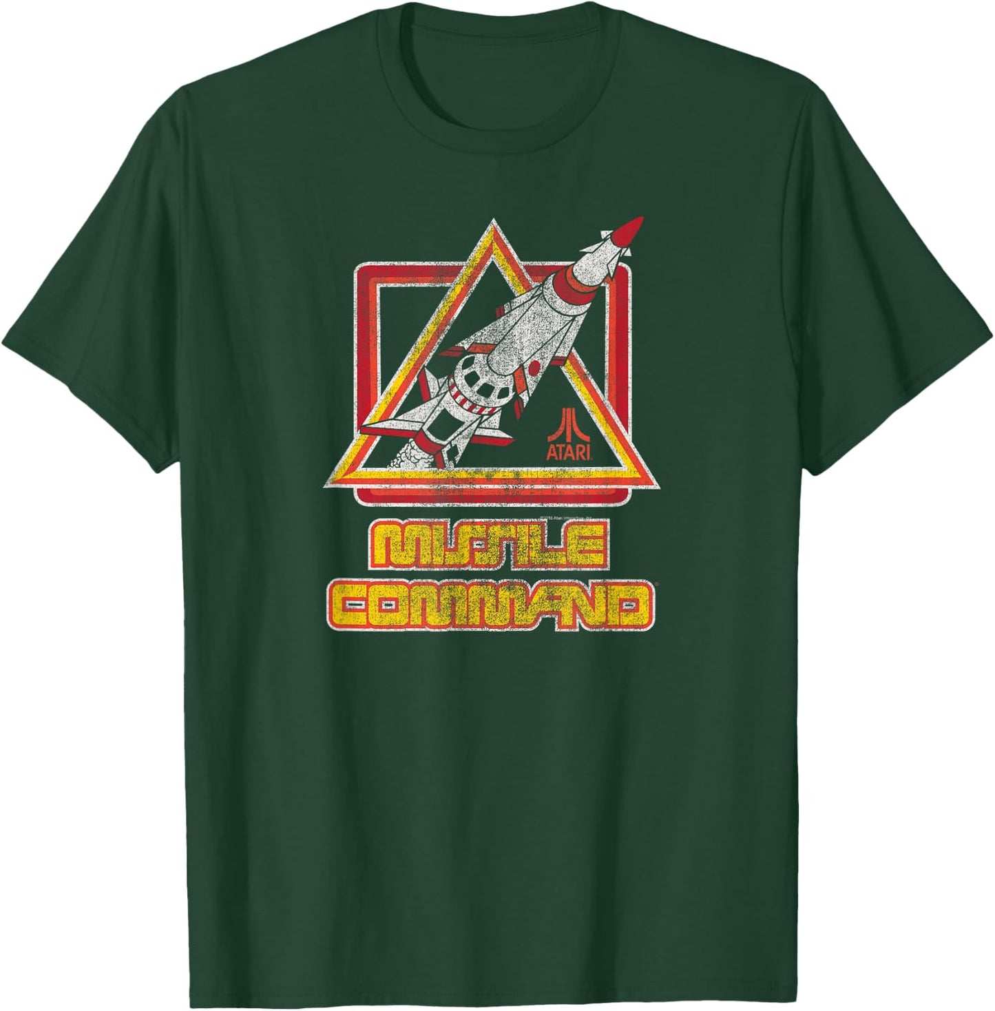 Atari Missle Command Retro T-Shirt - T-Shirt | Forest