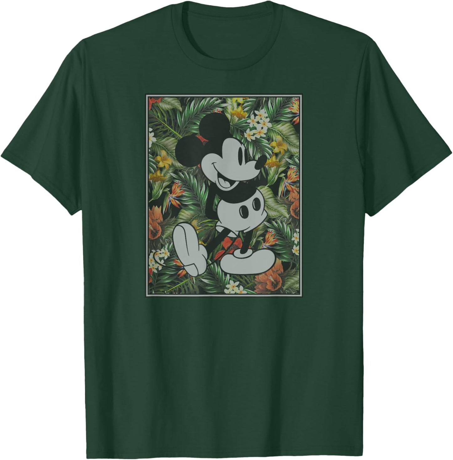 Disney - Tropical Mickey Mouse T-Shirt - T-Shirt | Forest