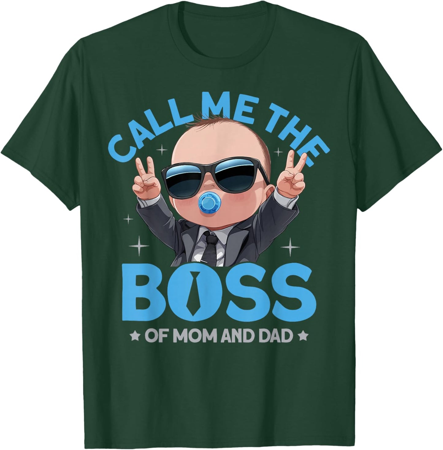 Baby Boss Call Me The Boss Like A Boss Kids T-Shirt - T-Shirt | Forest