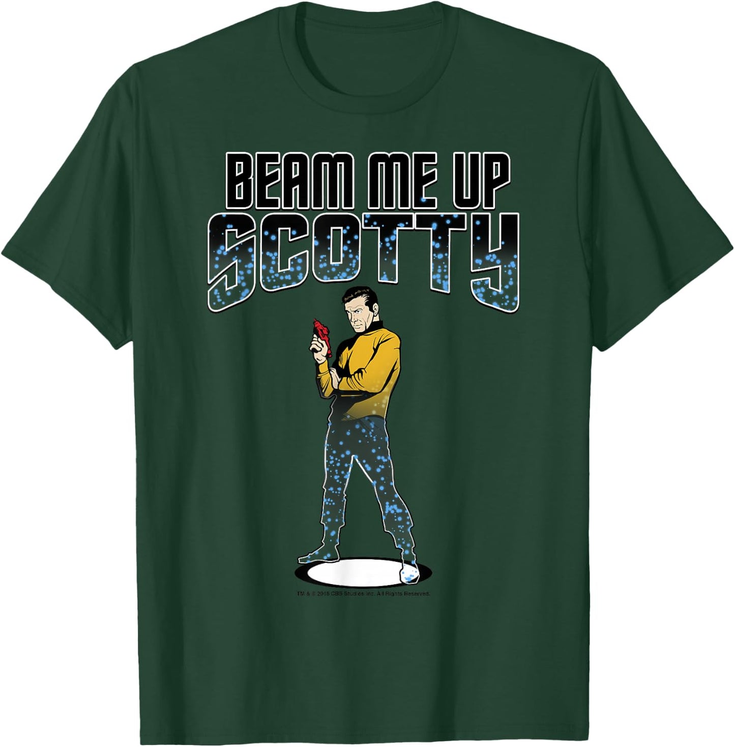 Star Trek The Original Series Beam Me Up Scotty T-Shirt - T-Shirt | Forest