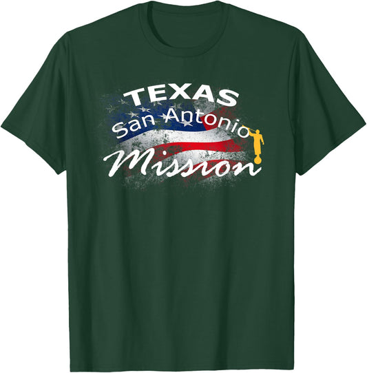Texas San Antonio Mormon LDS Mission Missionary Gift T-Shirt - T-Shirt | Forest