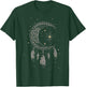 Dream Catcher Moon & Stars Boho T-Shirt - T-Shirt | Forest