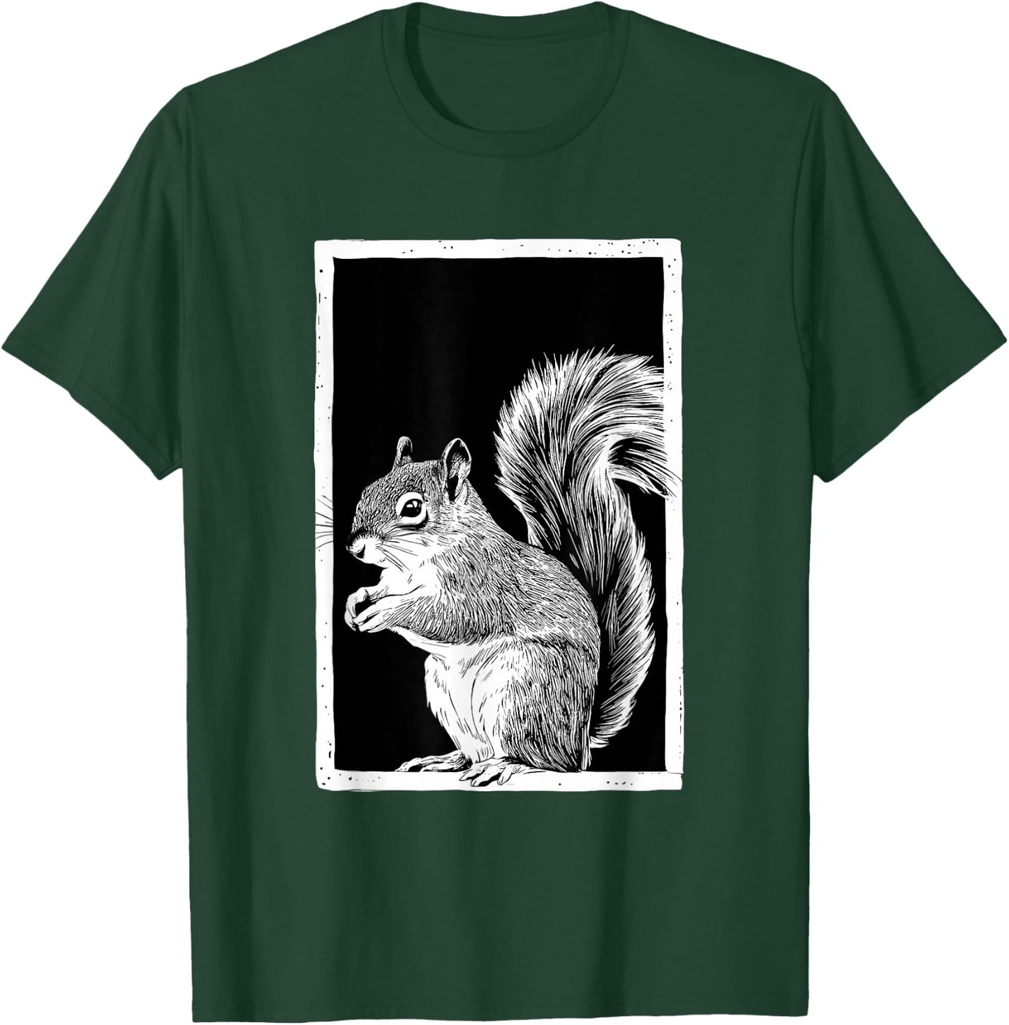 Frame Squirrel Squirrels T-Shirt - T-Shirt | Forest