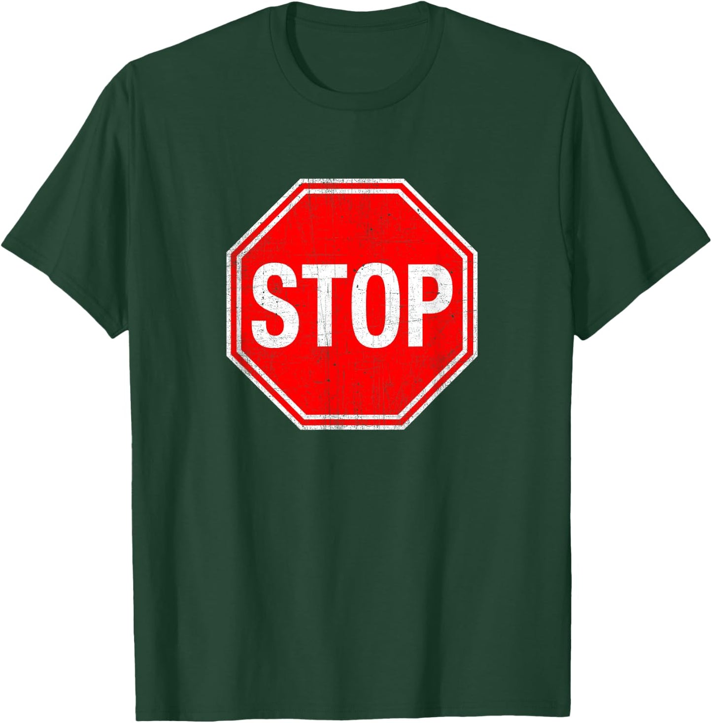 Stop Sign T Shirt T-Shirt - T-Shirt | Forest
