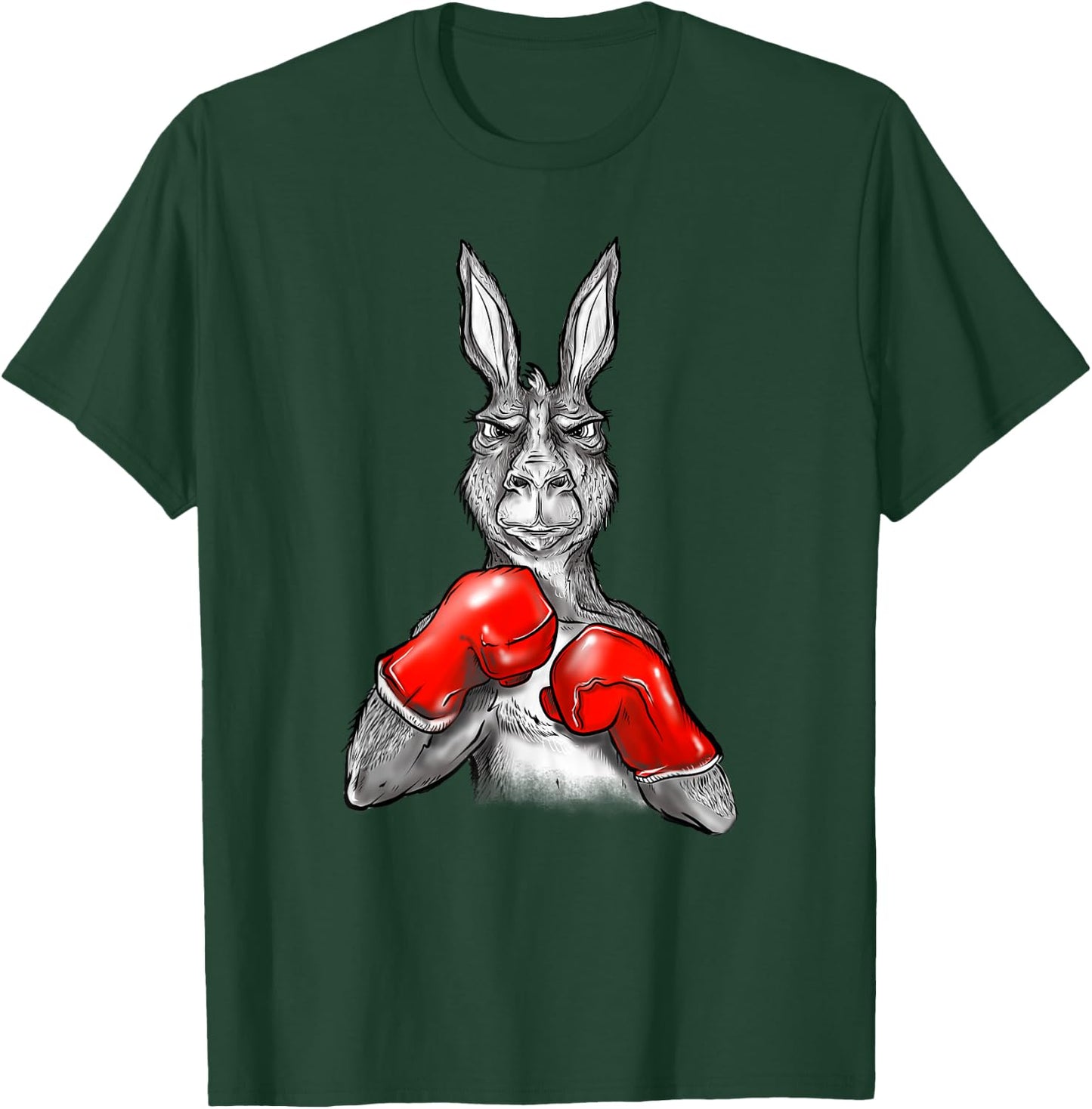 Funny Boxing Roger - Humor Sport Kangaroo T-Shirt - T-Shirt | Forest