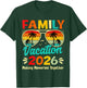 Family Vacation 2026 Beach Matching Summer Vacation 2026 T-Shirt - T-Shirt | Forest