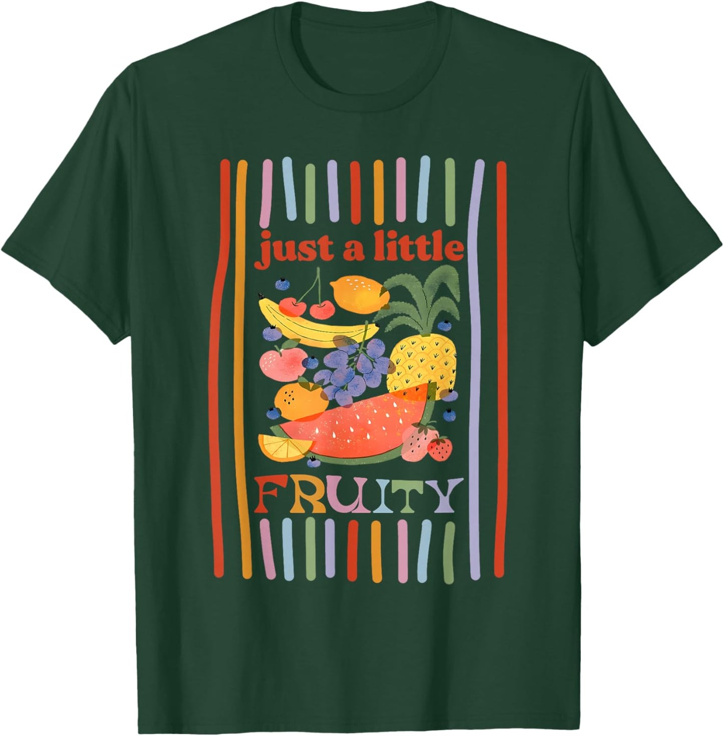 Fruity Pride LGBT Subtle Pride Funny Fruity Pride Month T-Shirt - T-Shirt | Forest