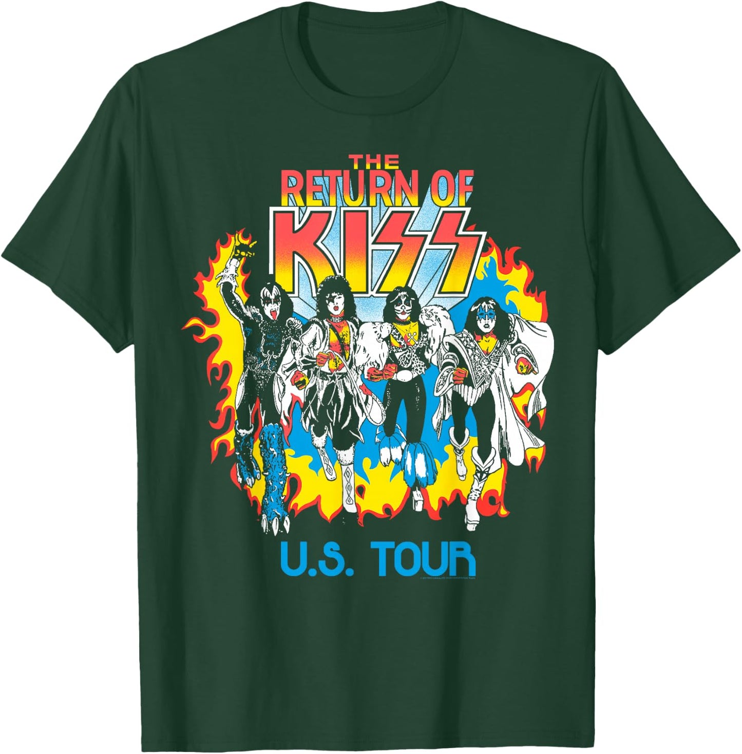 KISS - Return of KISS T-Shirt - T-Shirt | Forest