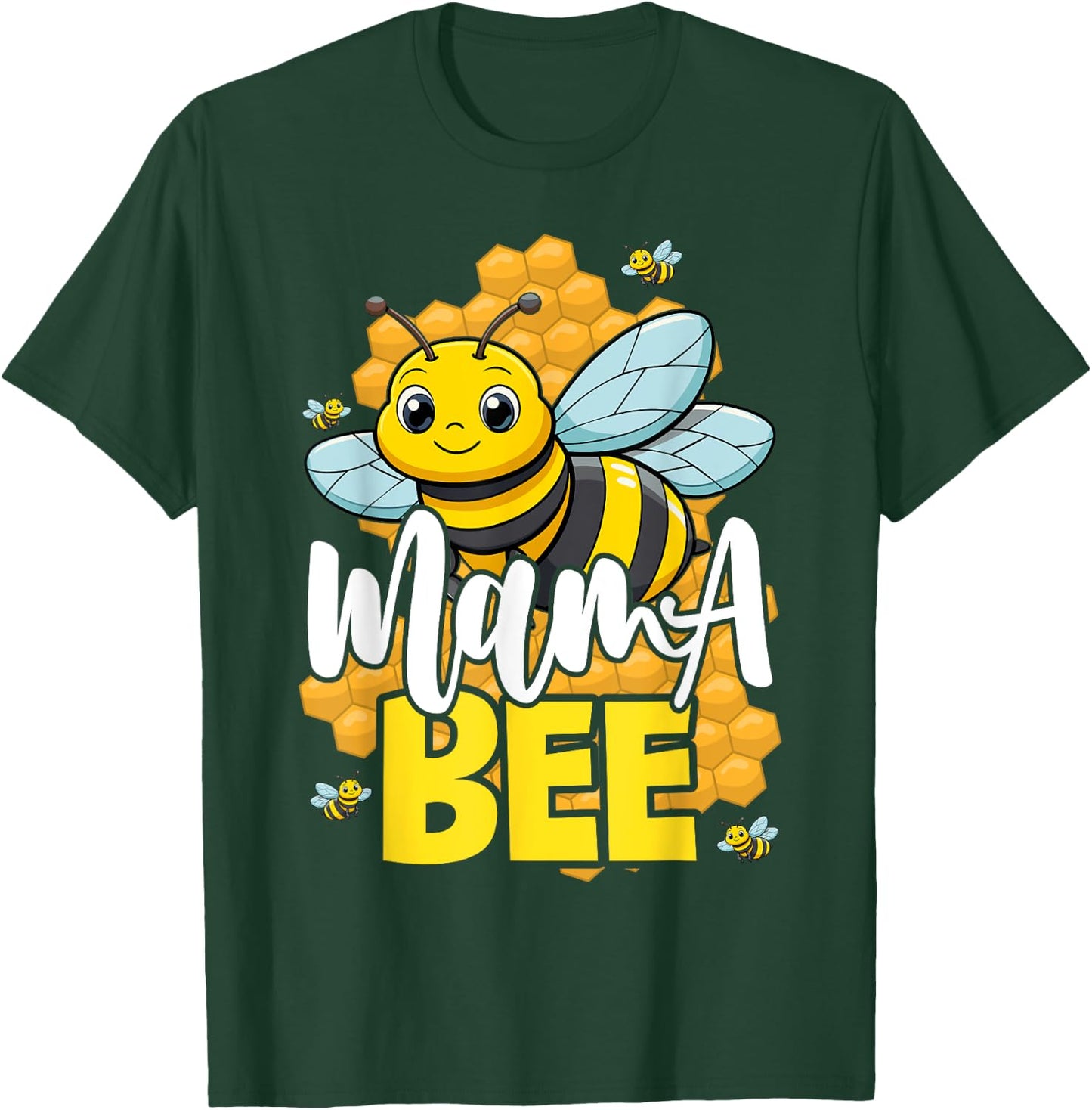 Mama Bee Family Bee First Bee Day Outfits T-Shirt - T-Shirt | Forest