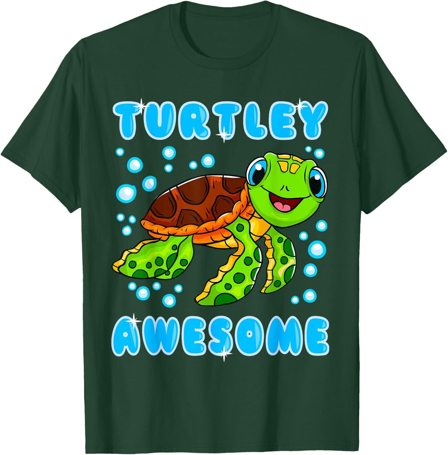 Turtles Turtley Awesome Turtle Funny Sayings Quotes T-Shirt - T-Shirt | Forest