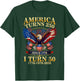 Vintage America Turns 250 I Turn 50 1976 50th Birthday T-Shirt - T-Shirt | Forest