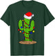 Cactus Christmas Lights Funny Christmas Gift T-Shirt - T-Shirt | Forest
