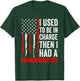 I Used to Be in Charge Then I Had A Granddaughter Grandpa T-Shirt - T-Shirt | Forest