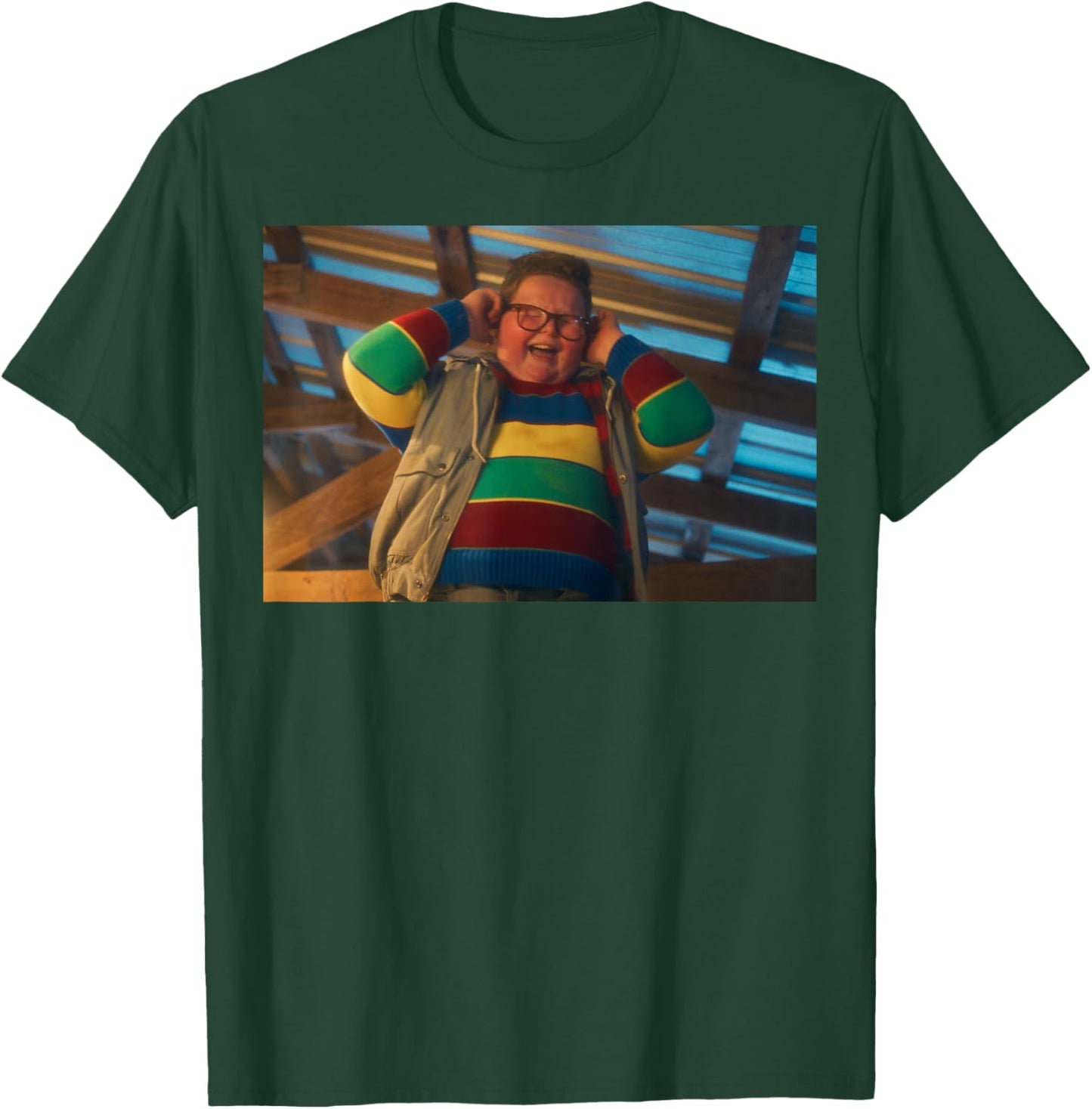 Stranger Things Season 5 Screenshot Derek Scream T-Shirt - T-Shirt | Forest
